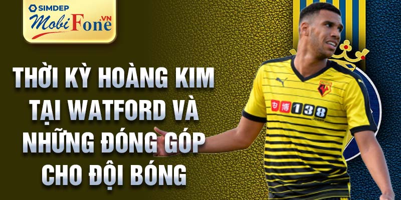 Thời kỳ hoàng kim tại Watford và những đóng góp cho đội bóng