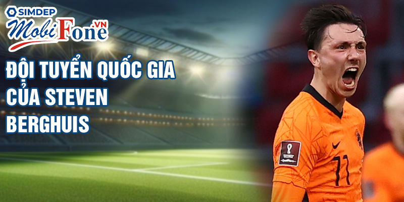 Đội tuyển quốc gia của Steven Berghuis